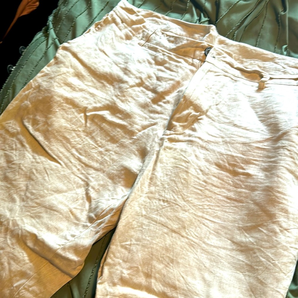Men’s 34w 32l linen pants